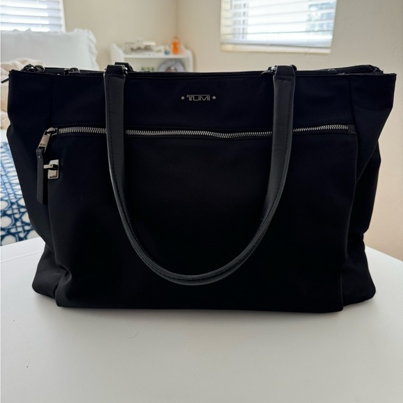 TUMI Black Nylon Sheryl Business Tote - Picture 2 of 15